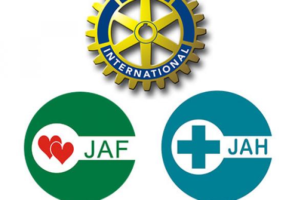 仁愛扶輪温もりを届け 地元長者への思い遣り